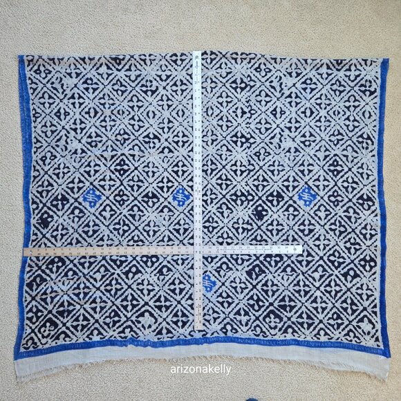 Friendly Hunting Cashmere Stole Eyes of Marrakesh - Picture 9 of 16